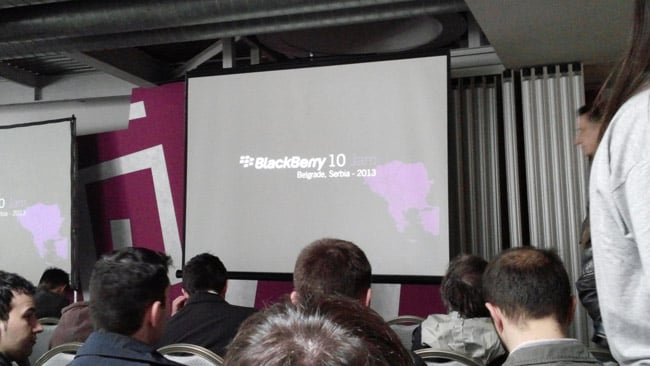 BlackBerry 10 Jam in Belgrade