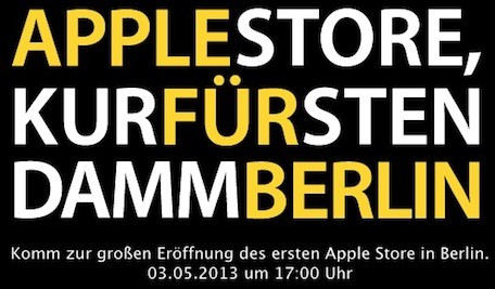 Berlin to get its Apple Store on May 3rd