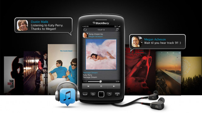 BlackBerry to discontinue BBM Music on June 2, 2013
