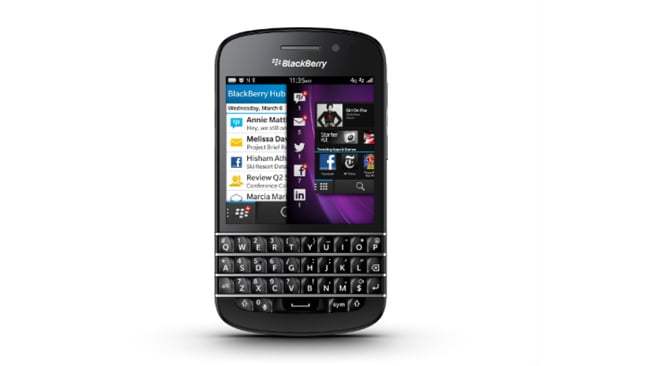 BlackBerry Q10 now available for pre-order in the UK, shipping by the end of April