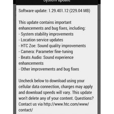European HTC One gets camera and audio enhancements
