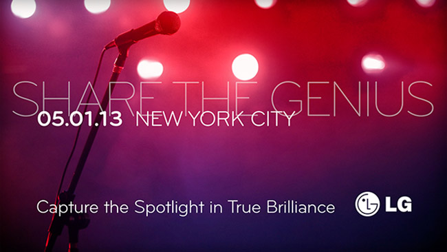 LG announces New York event May 1 - Optimus G Pro coming to the U.S.