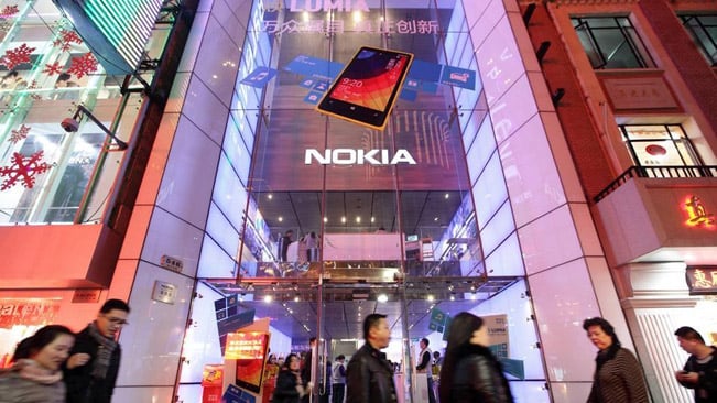 Nokia closes its flagship store in Shanghai, China