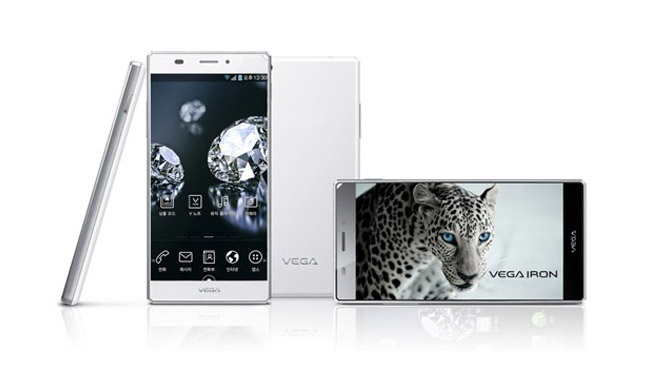 Pantech Vega Iron unveiled in Korea with 5-inch full HD, bezel-less screen