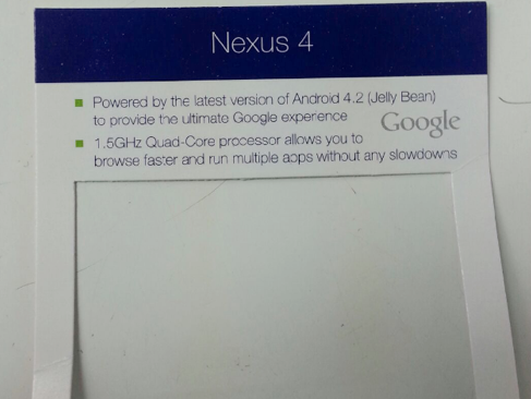 Canadian TELUS to launch the Nexus 4