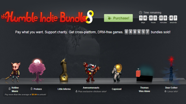 Humble Bundle 8 -Pay What You Will for 7 Great Indie Games!