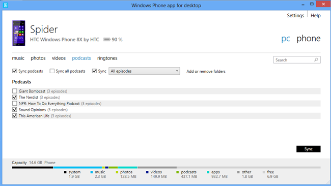 Microsoft launches improved Windows Phone app for desktop