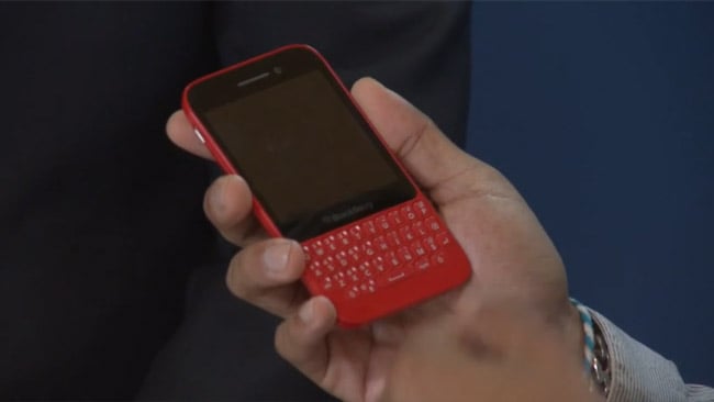 BlackBerry Q5 video tour
