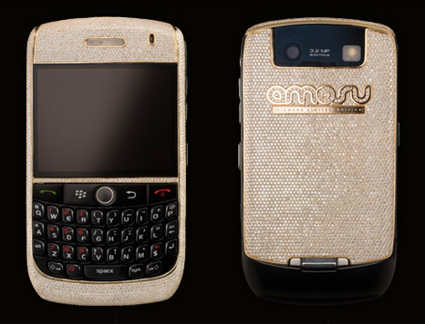 BlackBerry Q10 encrusted with diamonds selling for $30,000