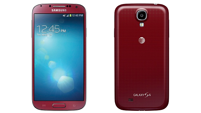 AT&T scores Samsung Galaxy S4 in Aurora Red; Pre-orders start today