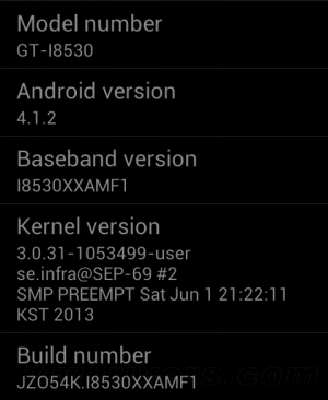 Samsung Galaxy Beam getting Android 4.1 Jelly Bean update soon?