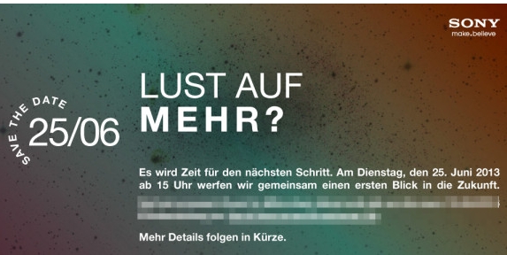 Sony launching new device on June 25? Could it be their first phablet?