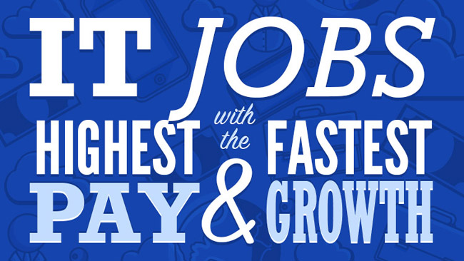 Highest paid and fastest growing IT jobs