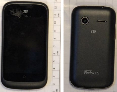 Firefox OS-based ZTE Open caught at the FCC