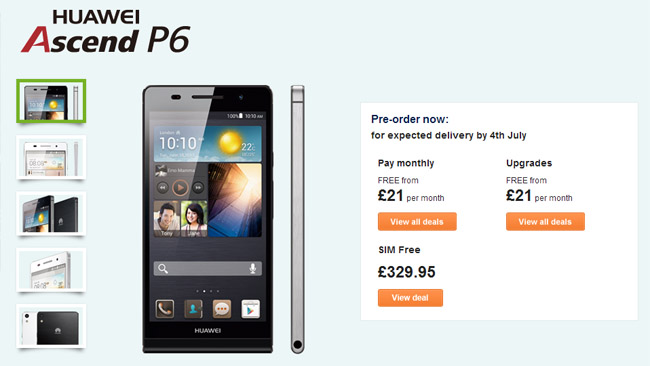 Huawei Ascend P6