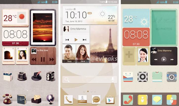 Huawei Ascend P6's new Emotion UI leaks