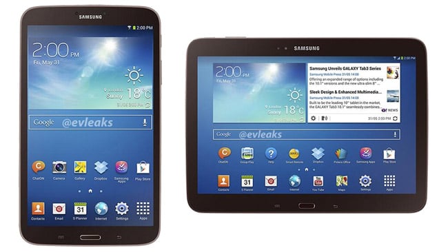 Samsung Galaxy Tab 3 8.0 and Galaxy Tab 3 10.1 also to get their gold-brown versions