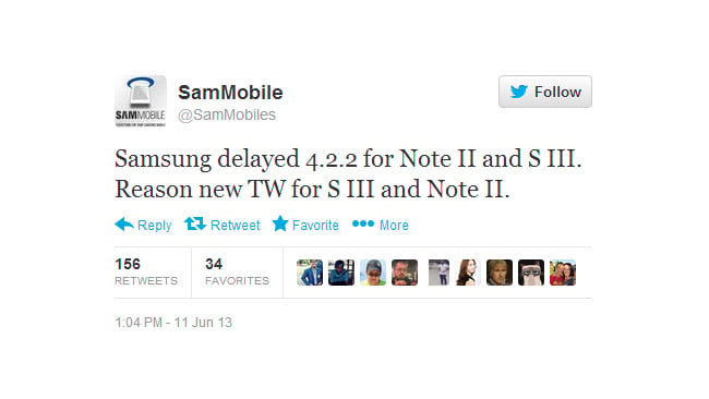 Samsung delays Android 4.2.2 updates for Galaxy S III and Galaxy Note II?