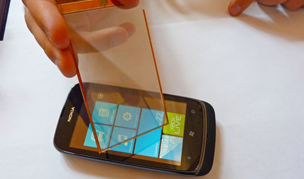 Self-charging phone screens coming next year?