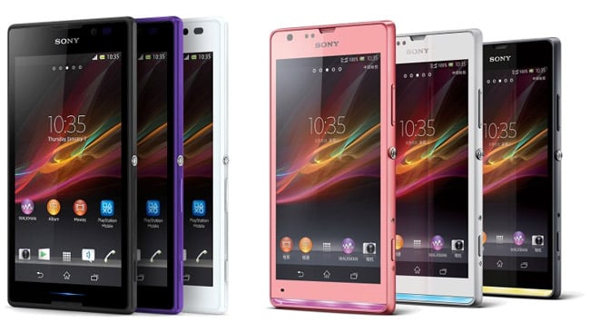 Sony Xperia SP M35t, Xperia C S39h announced for China
