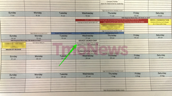 T-Mobile roadmap shows upcoming Sony Xperia Z and Nokia Lumia 925