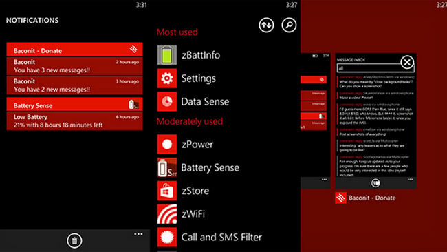 Windows Phone Blue screenshots leaked: notification center, UI tweaks, and more