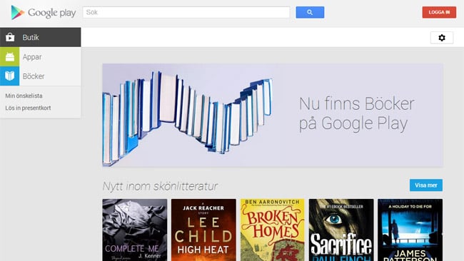 Google Play Books now open in the Czech Republic, Denmark, Finland, Greece, Hungary, Netherlands, Poland, Romania and Sweden
