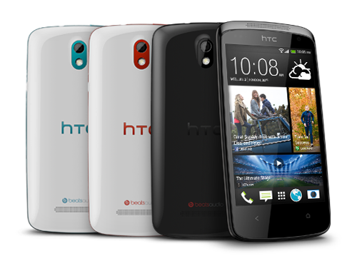 HTC Desire 500 unveiled in Taiwan with 1.2GHz quad-core Snapdragon 200 and 4.3-inch WVGA screen