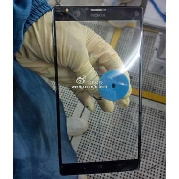 Is this the screen of upcoming 6-inch Nokia Lumia phablet?