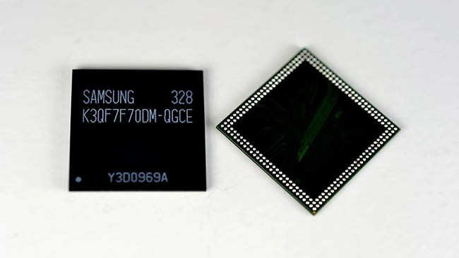 Samsung starts production of 3GB LPDDR3 RAM for smartphones