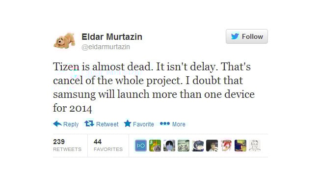 Tizen is dead?