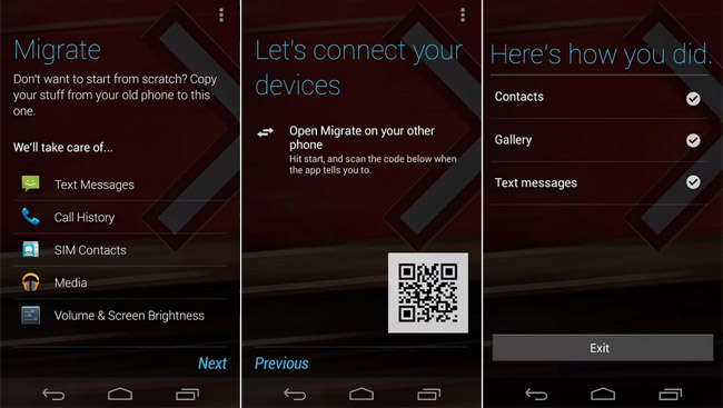 Motorola Migrate makes transitioning to the Moto X a snap