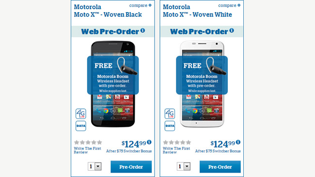 US Cellular's Moto X now available for pre-order