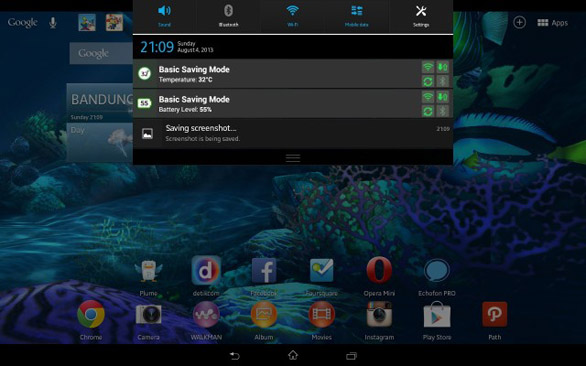 Sony Xperia Tablet Z starts getting Android 4.2.2 update