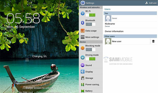 Samsung Galaxy Tab 3 tablets getting multi-user support soon