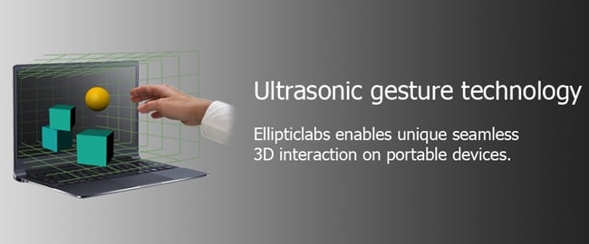 Elliptic Labs brings ultrasound-based touchless gesturing to Android