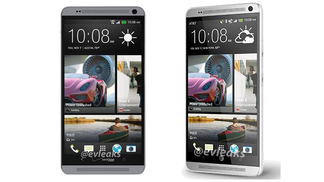 HTC One Max for AT&T and Verizon press renders leak