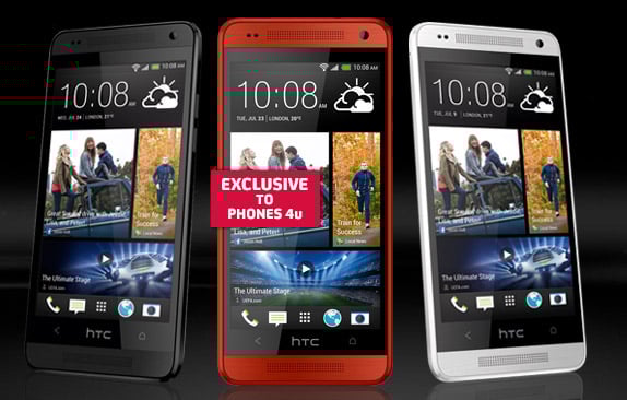 HTC One mini in Glamour Red debuting in the UK through Phones 4U
