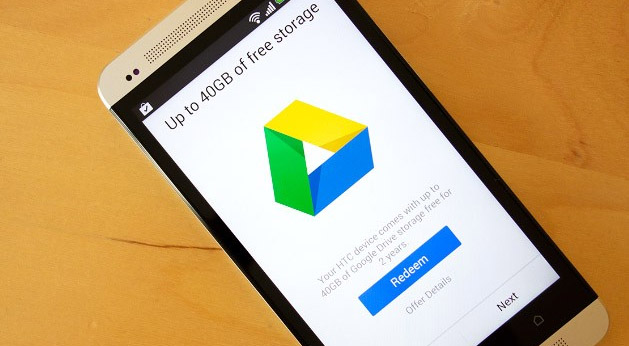 Update to HTC Sense 5.5 and get additional 25GB of free Google Drive space