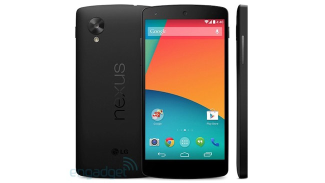Nexus 5 appears in the Play Store for few brief moments