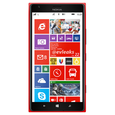 Red Nokia Lumia 1520 leaked