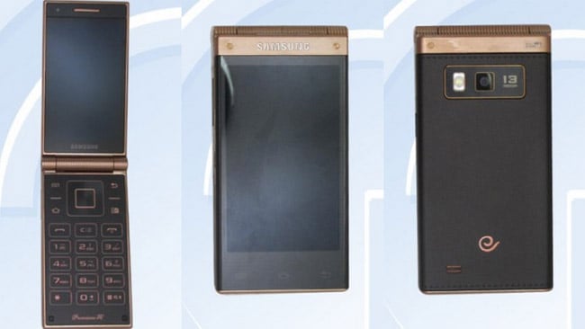 Samsung SM-W2014 is a Snapdragon 800-powered flip phone