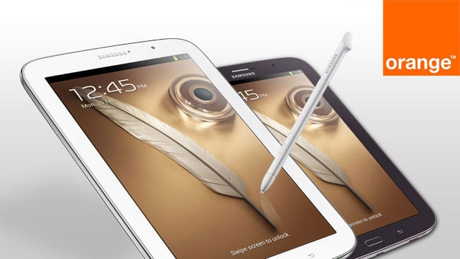 Orange teams-up with Samsung to promote tablets to corporations