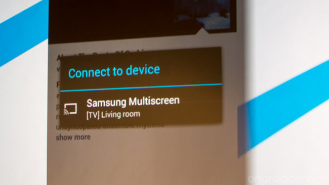 Samsung smart TVs to get Chromecast-like content sharing