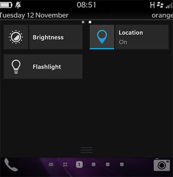 BlackBerry 10.2.1 to include slight UI updates