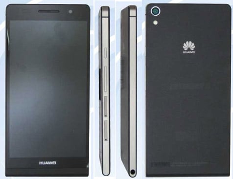Huawei Ascend P6S caught at China's certification body