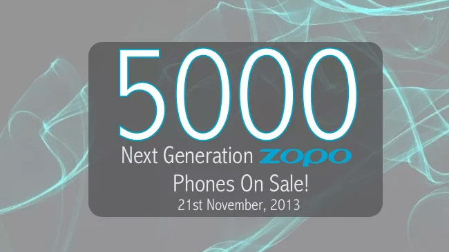 China's Zopo to launch the world's first true octa-core phone on November 21st
