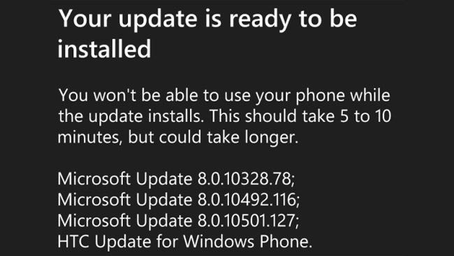 Select HTC 8X users getting Windows Phone GDR3 update as we speak?