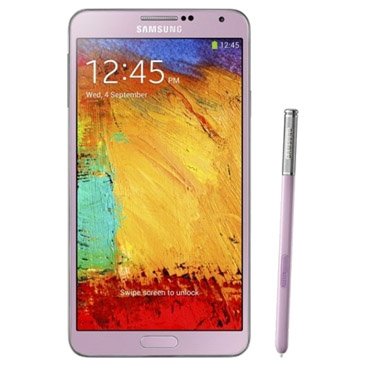 Pink Samsung Galaxy Note 3