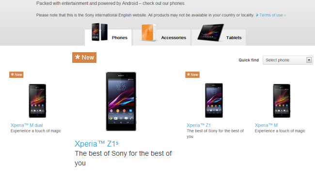 Sony Xperia Z1 Mini coming soon?